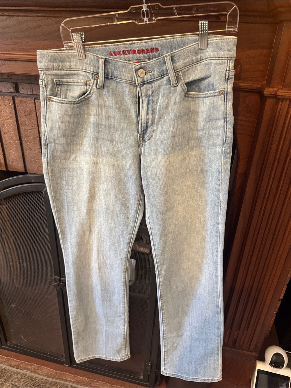 Lucky Brand Light Blue Straight-Leg Jeans